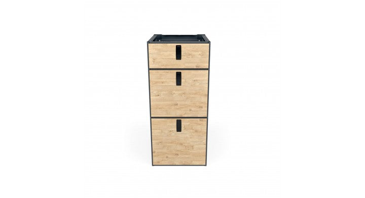 Moon Kitchen Solid Model 62 RAL 7021 detail